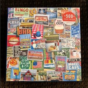 Snapshots of America 500 Piece Jigsaw Puzzle